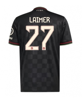Bayern Munich Konrad Laimer #27 Maglia Gara Terza Repliche 2025-26 Maniche Corte